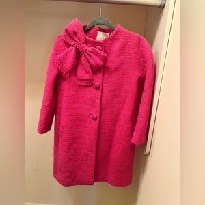 Kate Spade Tweed Jacket With Bow - Size 4